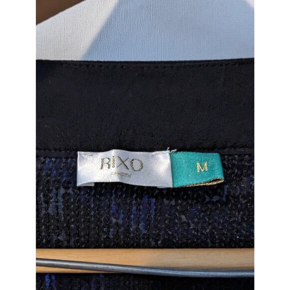 RIXO London Maria Tiger Sequin Chiffon Wrap Dress Size M - Picture 8 of 10